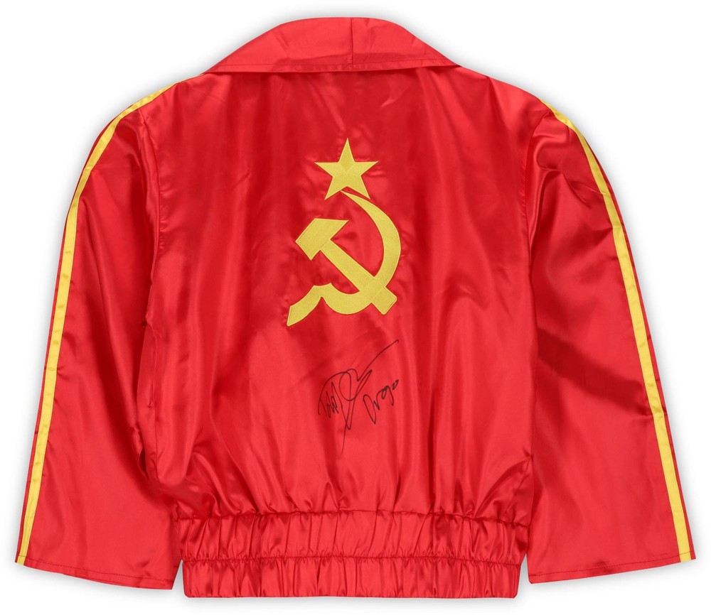 Dolph Lundgren Rocky IV Autographed Jacket
