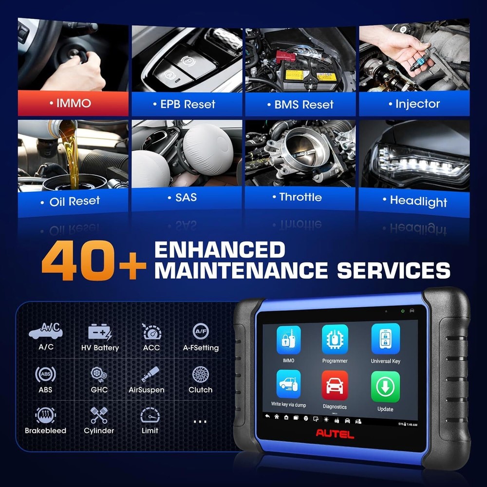 Autel MaxiIM IM508S IMMO Key Programming 2024 Diagnostic Scan Tool Android 11.0