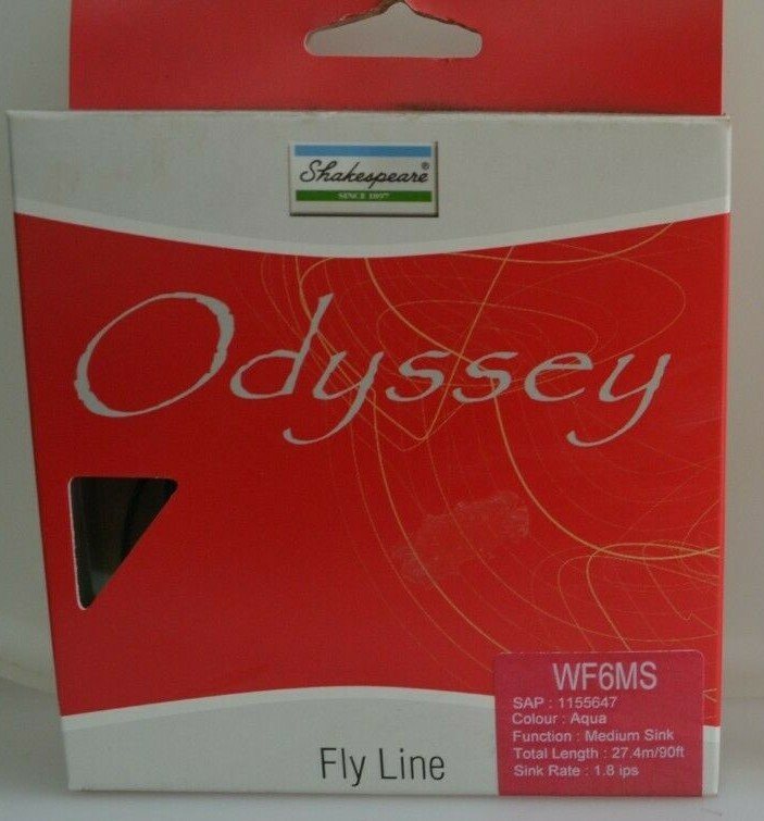 SHAKESPEARE ODYSSEY WF-6-MS FLY LINE