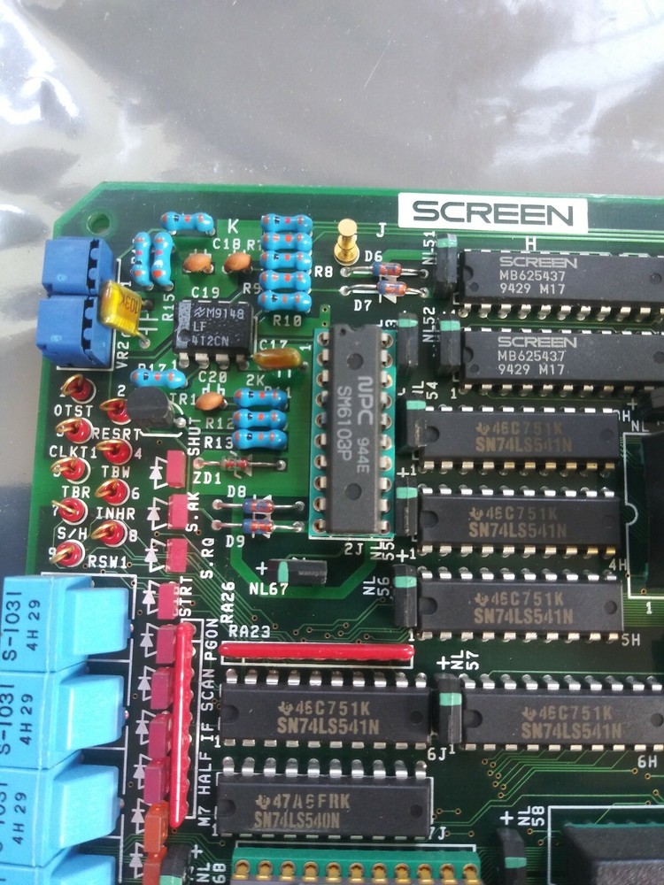 Screen CTP RCP circuit board