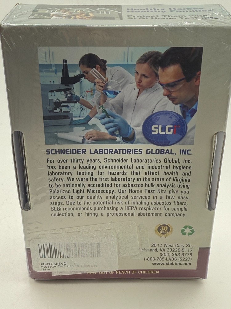 SLGi Asbestos Home Test Kit