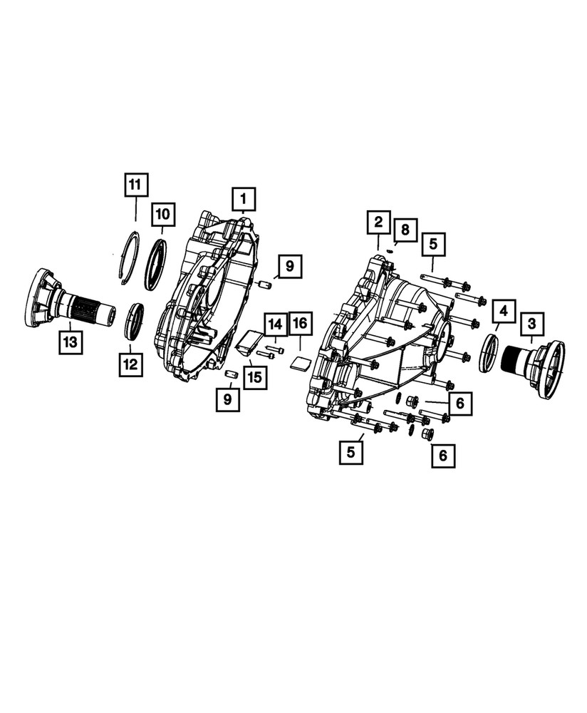 Genuine Mopar Output Seal 68087452AB