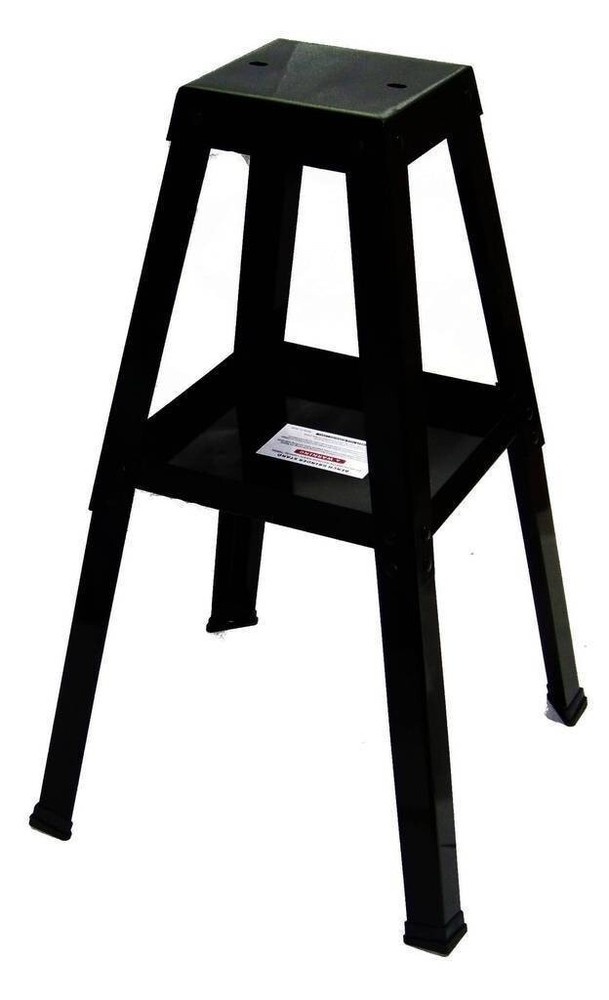 Universal Bench Grinder Stand Buffer Vise with Tool Tray w/Multi-Hole Top Base