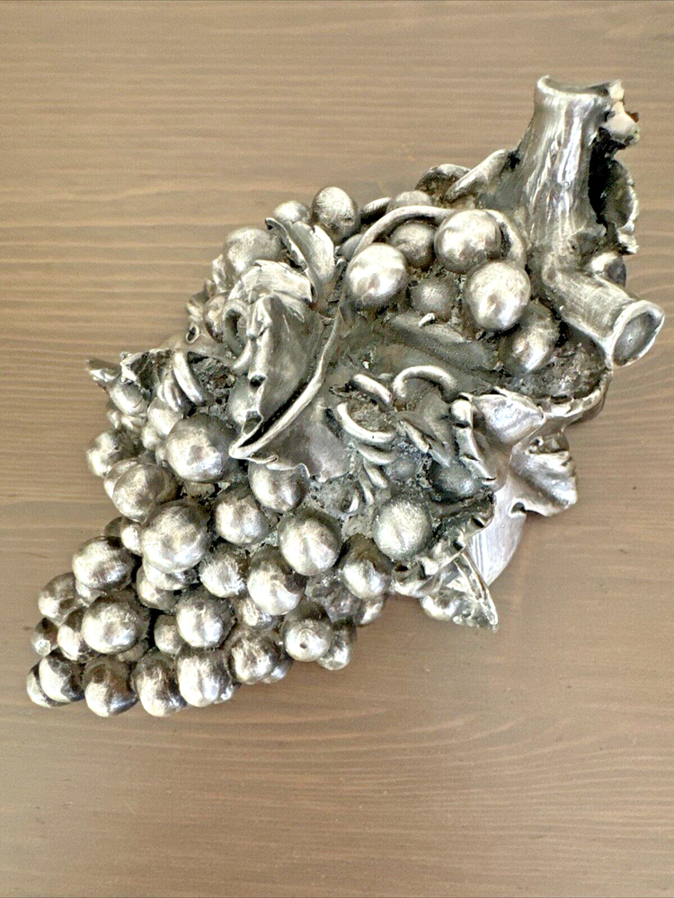 Tekform Sterling Silver figurine decorative object grapes 🍇 silver plated