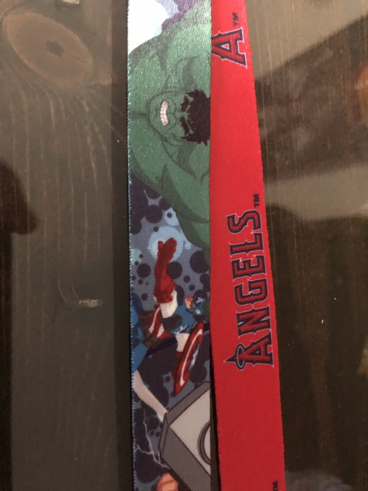 Marvels Avengers/Angels Lanyards MLB DC Comics Baseball Ironman Thor Hulk