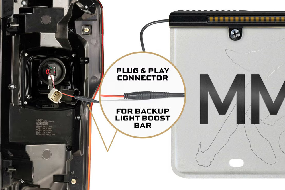 Morimoto Reverse Light: Backup Light Boost Bar