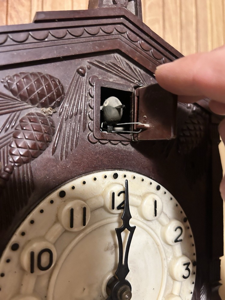 Soviet Vintage Cuckoo clock, USSR clock, Soviet working clock, Working cuckoo