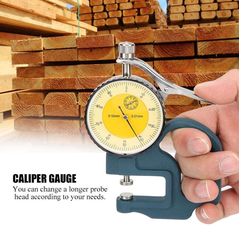 Digital Thickness Gauge Meter Paper Metal Card High Precision Pointer...