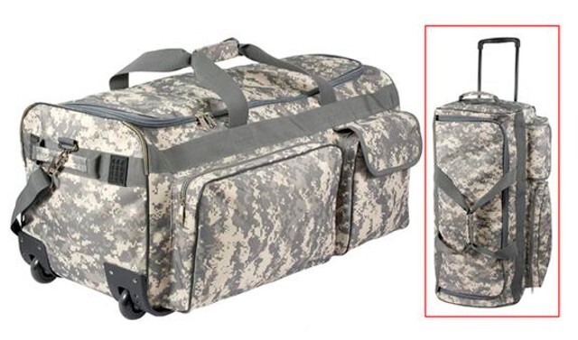 Military Expedition Wheeled Bag - ACU
