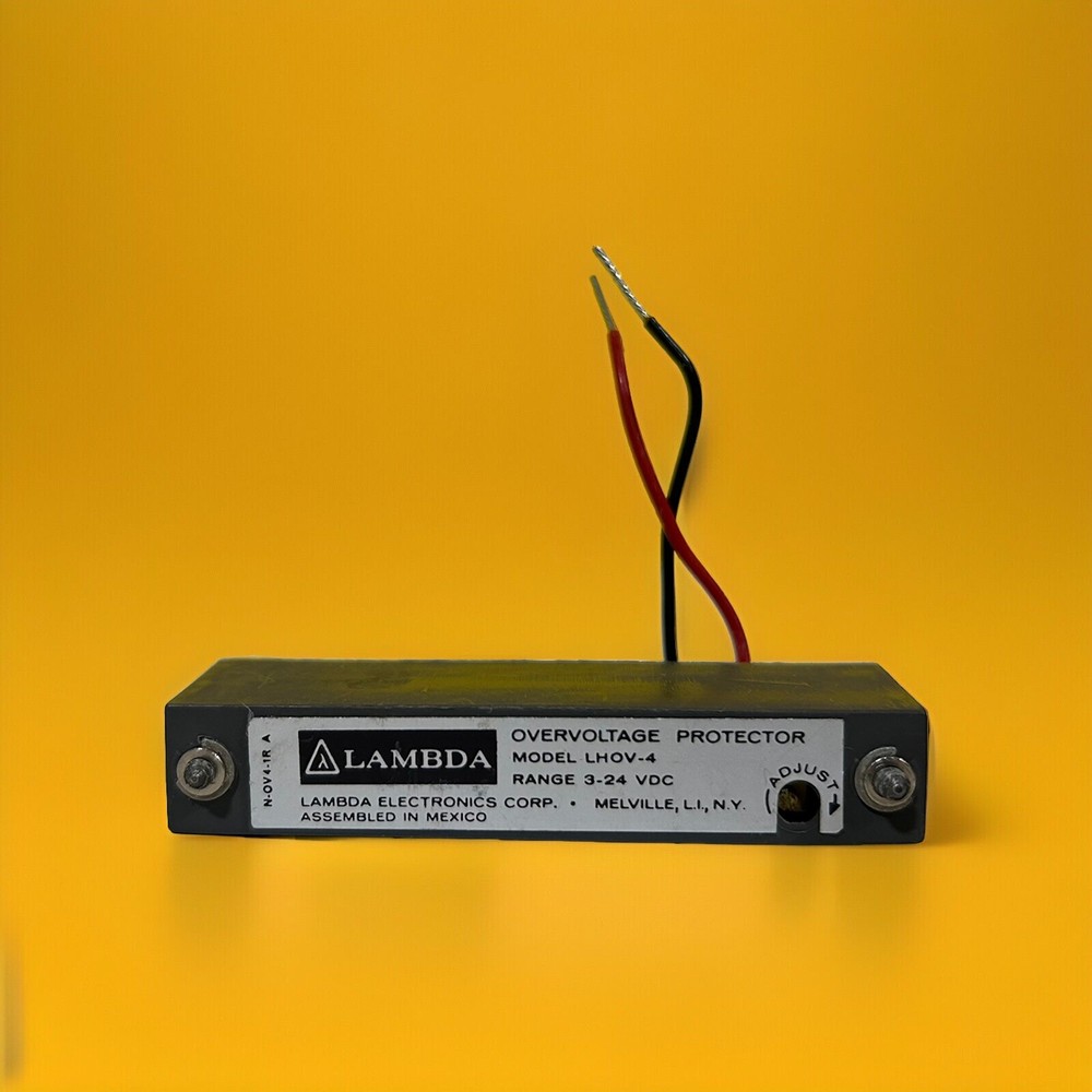 Lambda LHOV-4 (3 to 24 VDC) Power Supply Overvoltage Protector. Tested!