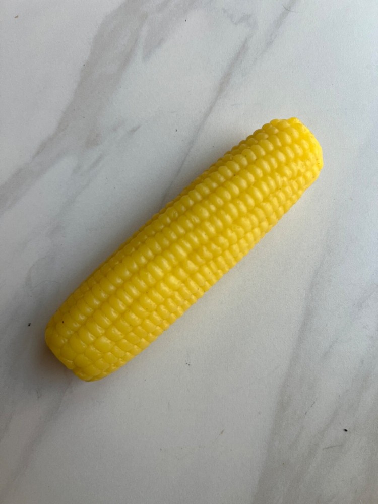 NASCO FOOD REPLICA CORN ON THE COB