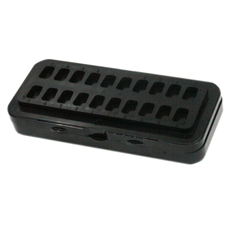 Patch Tooth Box Dental Ceramic Veneer Denture Storage Sterilization Box