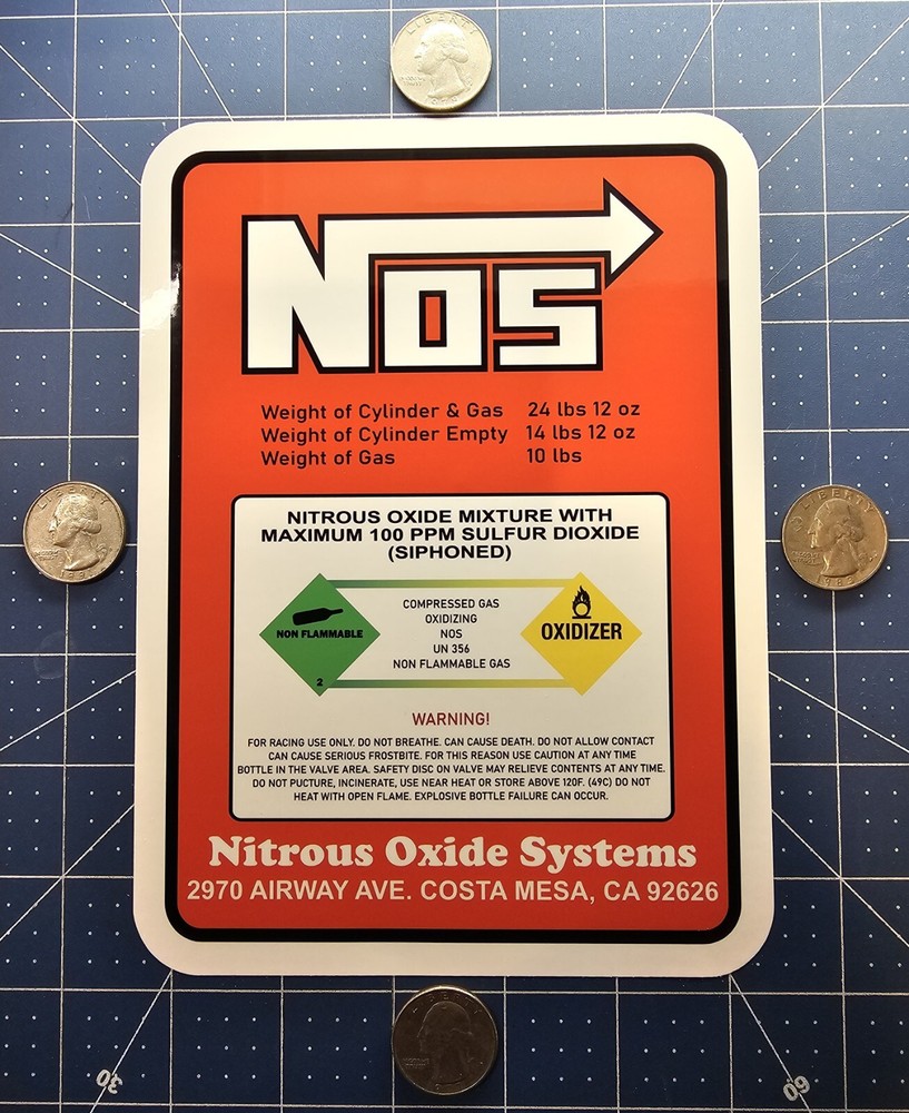 NOS Collectible Sticker