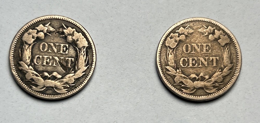 1857 & 1858 Flying Eagle Penny