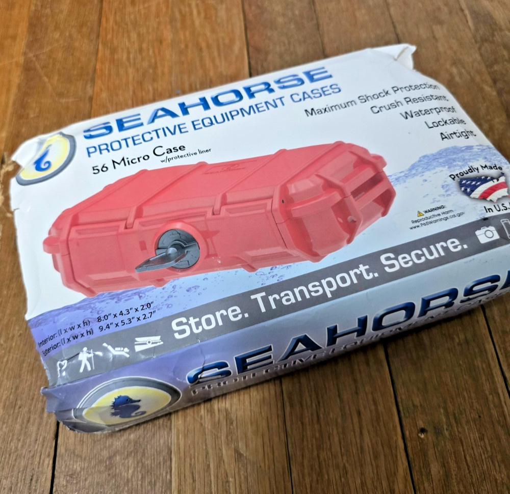 SEAHORSE Ammo Micro Case Black, 56B100BK