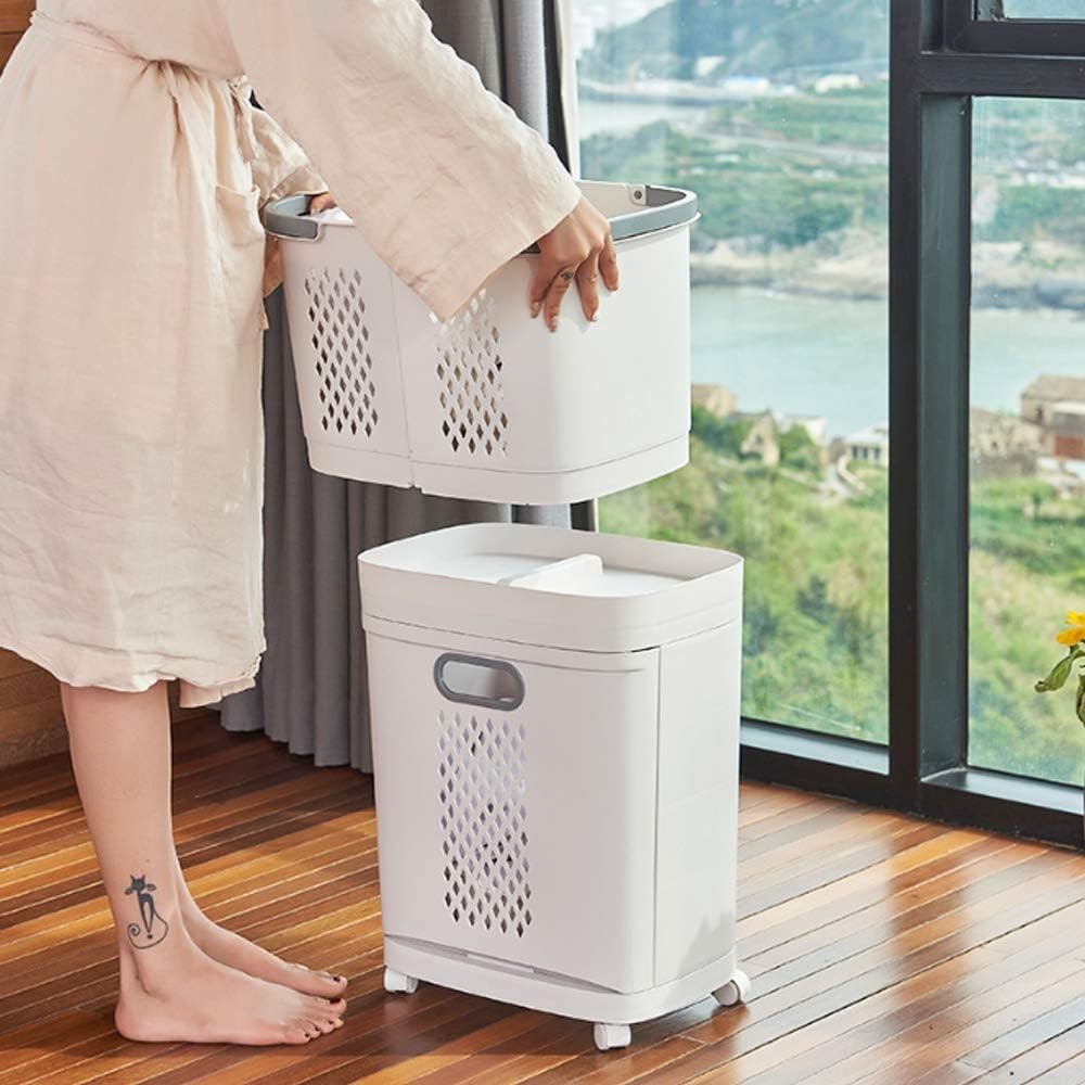 Removable Laundry Basket Classification Thickened Storage Rack Household