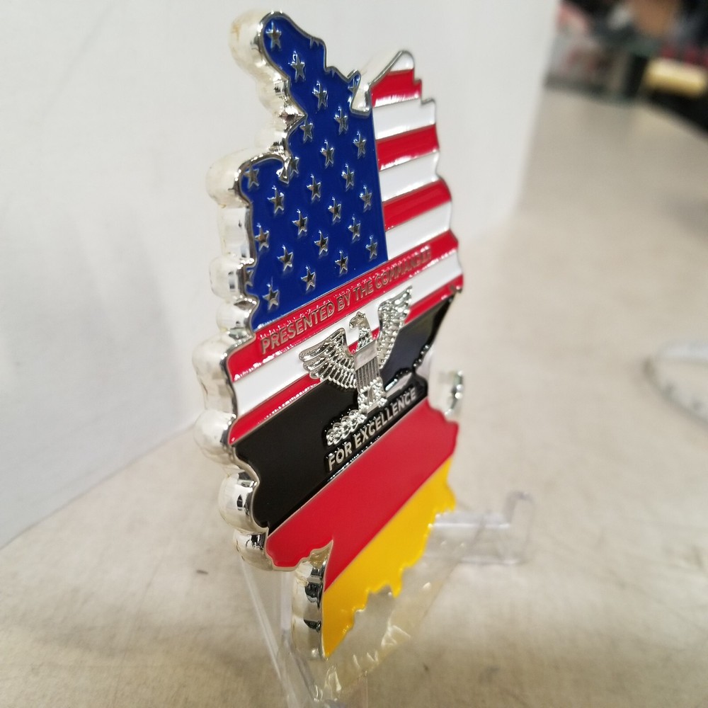 Presented By The Commander For Excellence 52d Mission Support Challenge Coin