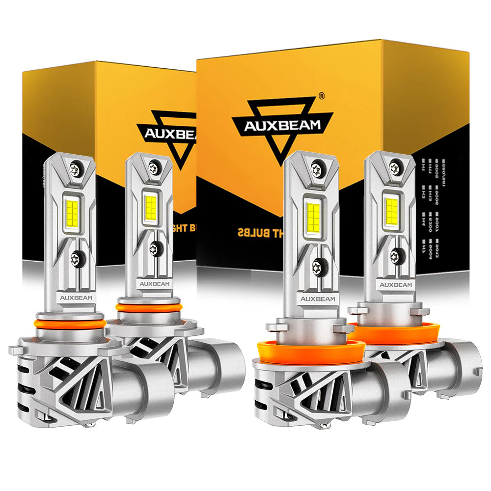 Canbus LED Headlight Hi/Lo Bulbs For Ford F-250 F-350 F-450 Super Duty 2023-2025