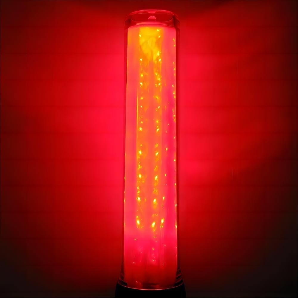 Traffic Wand Safety Control Signal Multi-function Magnetic LED Light 3xAA Beacon