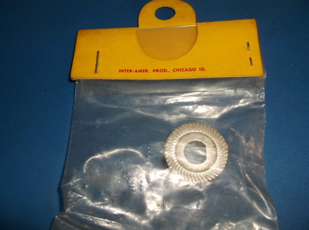 ONE JOHNSON .?? THRUST WASHER (NIP) CONDITION. (NOT.35 CS??) SEE PICS