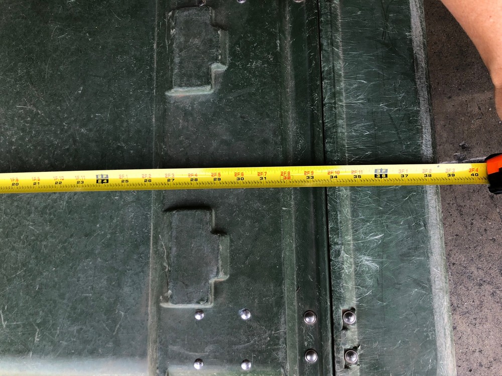 Hardigg Style Rack Mount Case General Dynamics Military Electronics Crate 38.5"