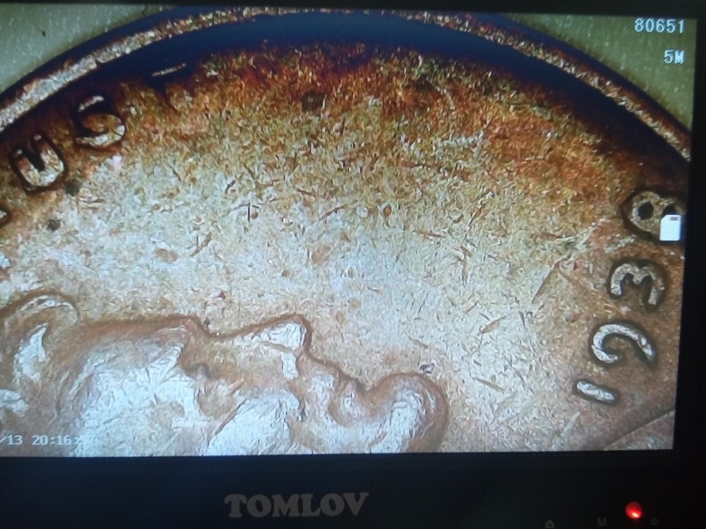 1938 Lincoln Wheat Cent Error Coin See Pics