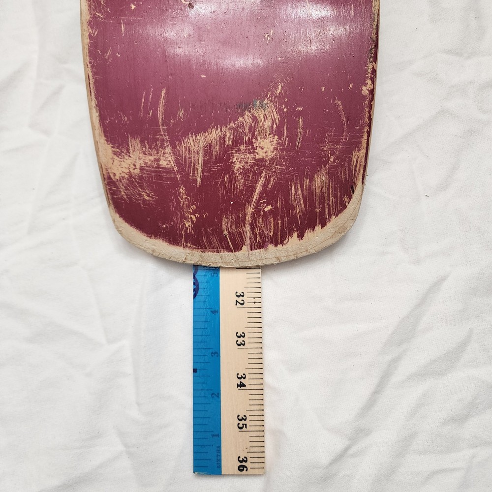 Sector Nine Cyclone Maroon Deck Worn 8"