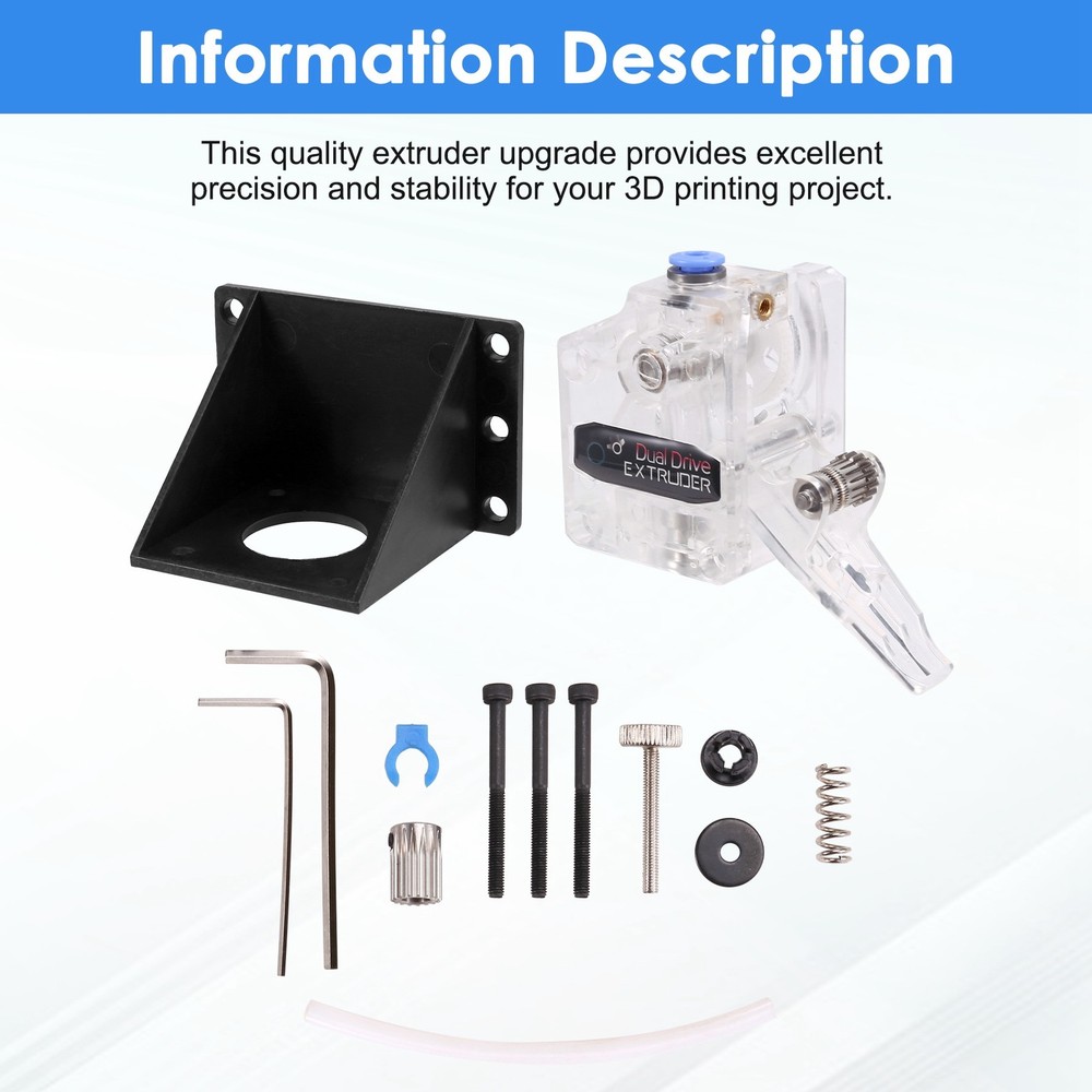 Transparent Extruder for Vyper, 3D Printer Accessory 3D Printer6146