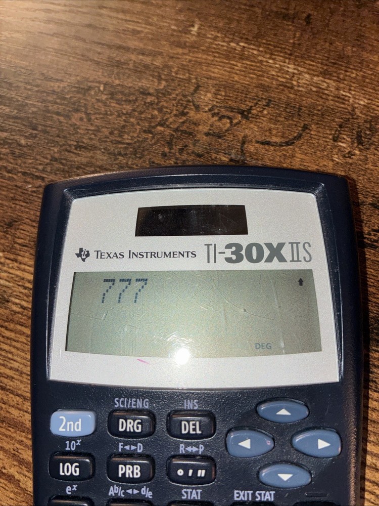 Texas Instruments TI-30X II S Calculator Tested & Working