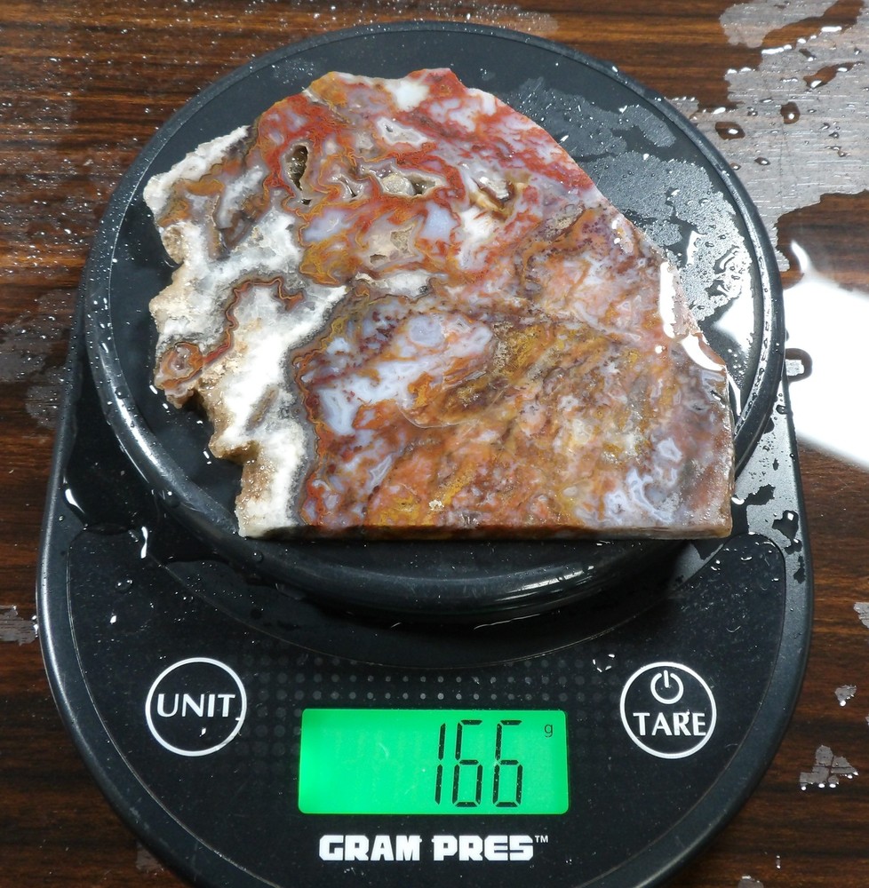 Wingate Plume Agate Slab