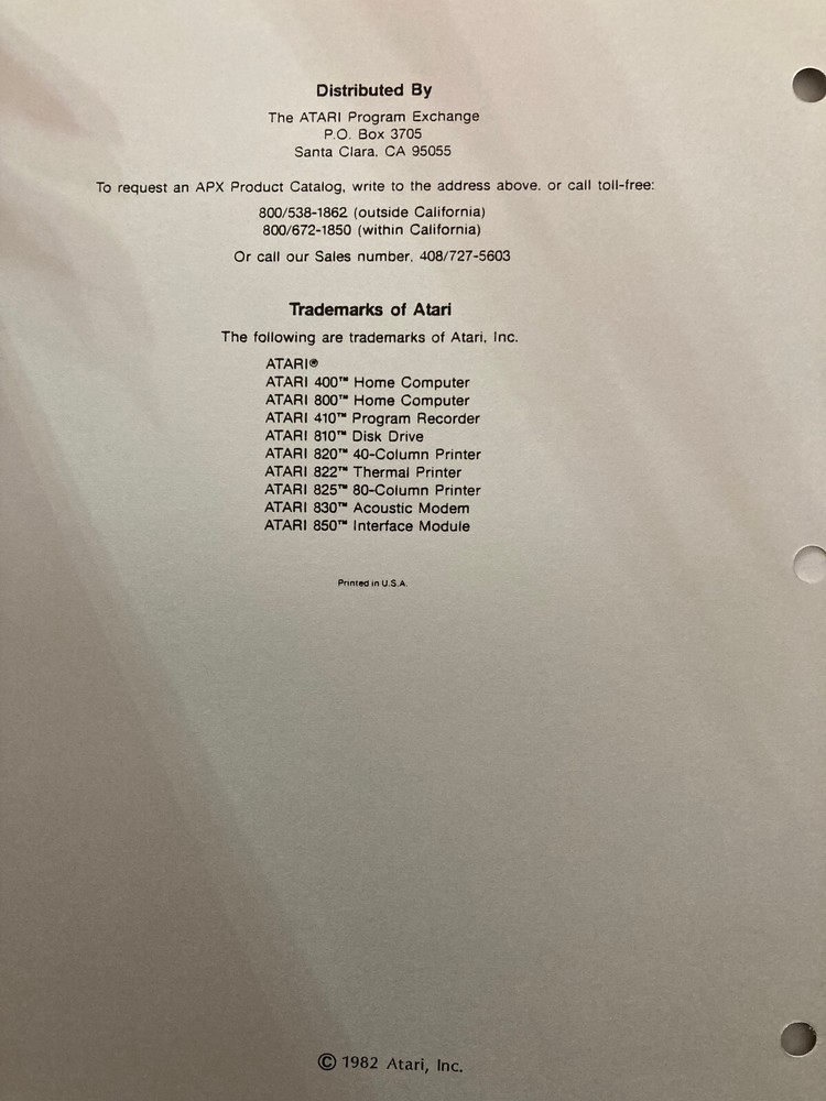 DE RE Atari Programming Giude 800/XL/XE NEW Software Developer Manual