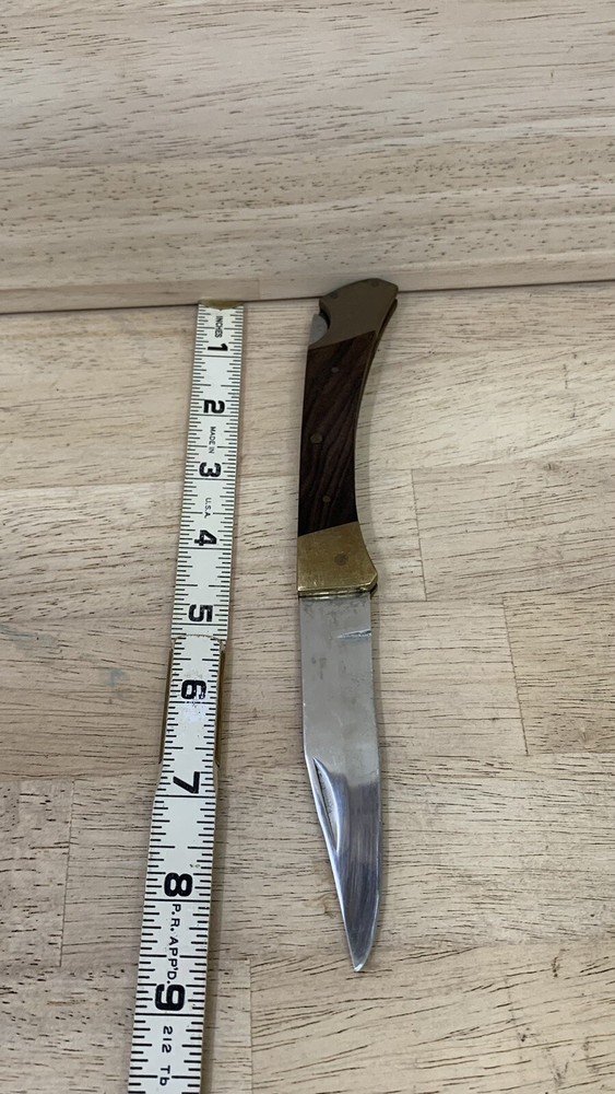 Vintage Knife & Leather Sheath