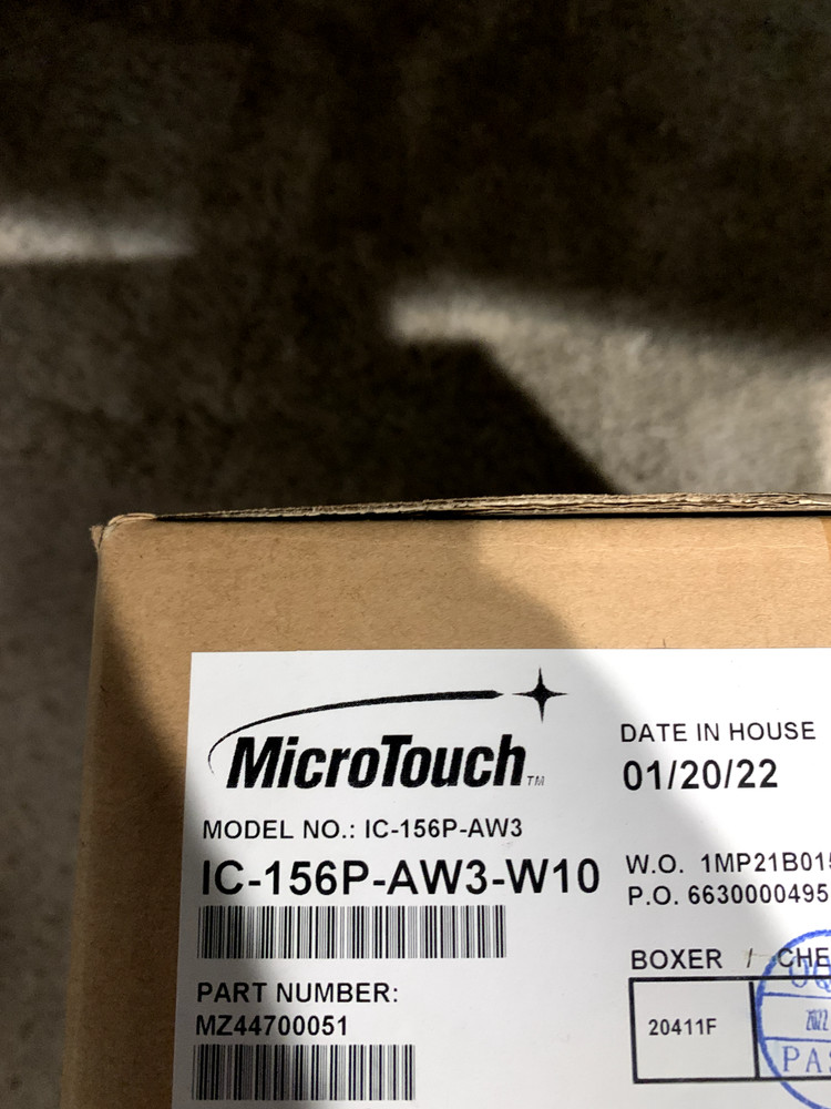 Micro Touch Solutions Touch Panel PC