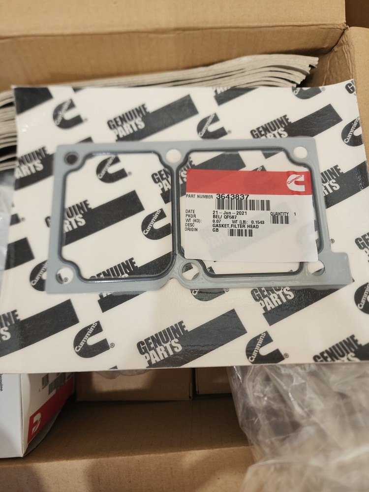 Cummins 3643837 Filter Head Gasket