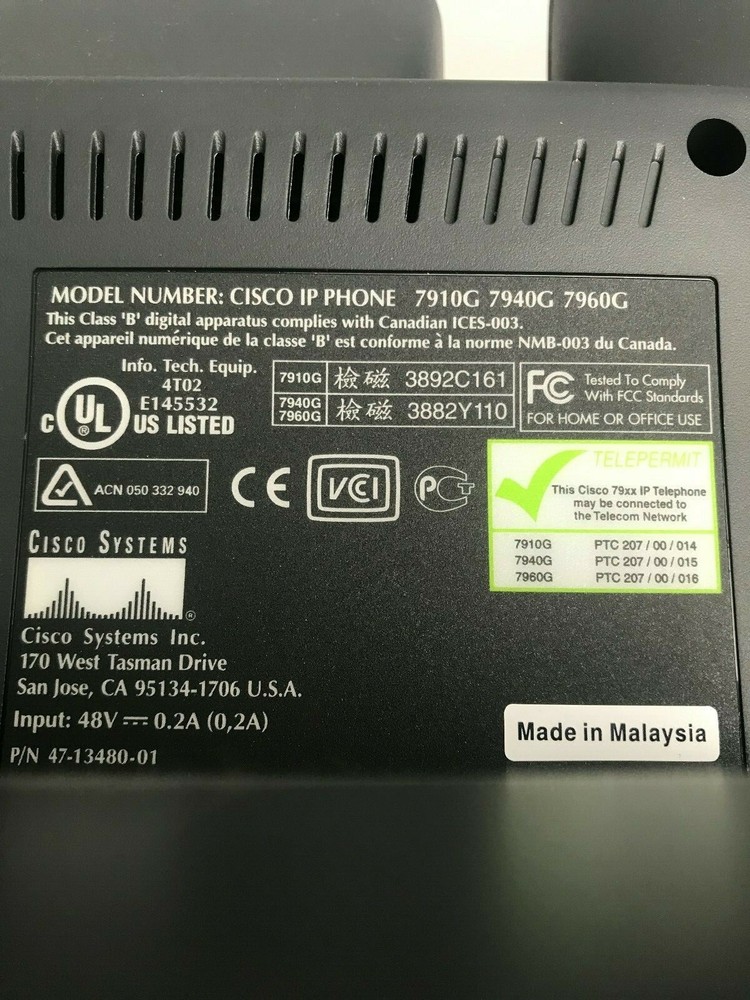 Cisco IP 7940G CP-7940G
