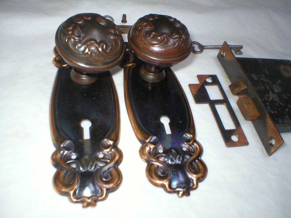 Antique Victorian Era Door Hardware