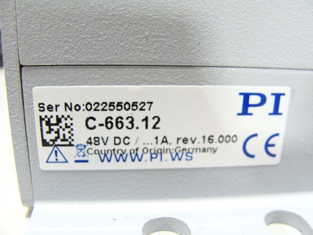 Physik Instrumente PI L-836.501200BF Linear Stage + Mercury Motor Controller +