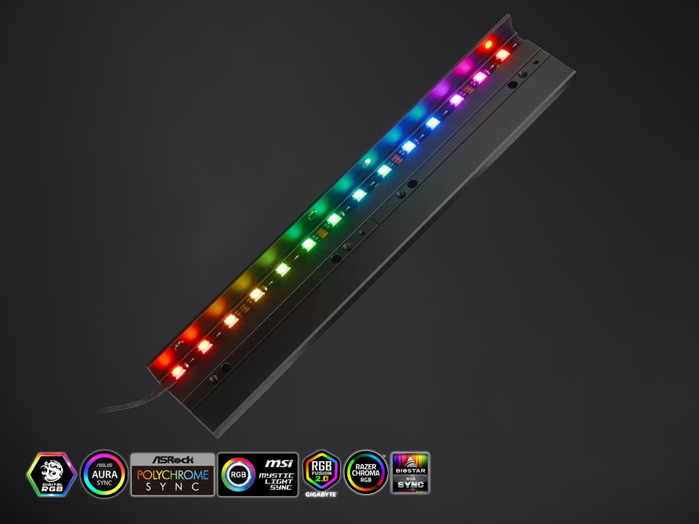 Bitspower Digital RGB Magnetic Lighting Module 240