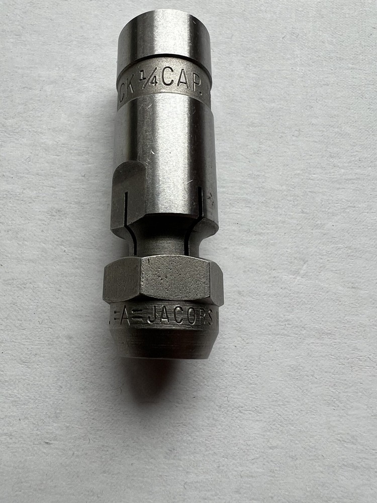 🇺🇸Jacobs No. AJL 1/4” Cap. Collet Type Tap Chuck Driver Tool Holder 🇺🇸