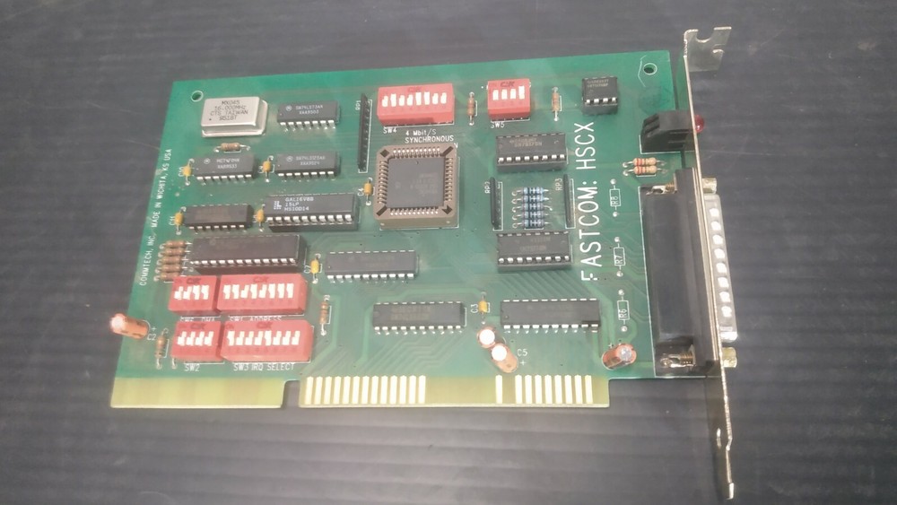 Commtech Inc Fastcom: HSCX 4 Mbit/S Synchronous Communication Adapter