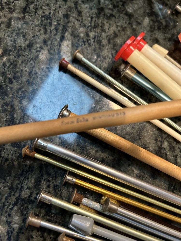 Vintage Knitting Needle Collection