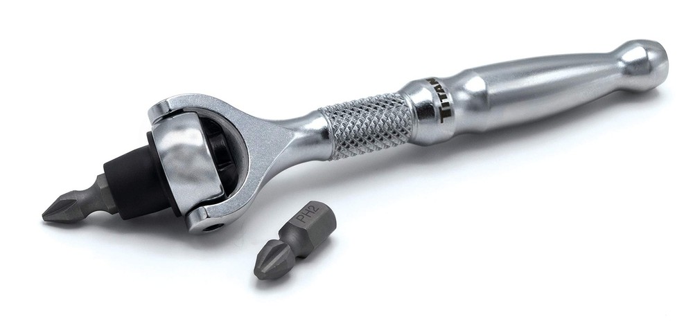 Swivel Micro Driver tool 1/4-Inch Drive 90-Tooth hardware tool