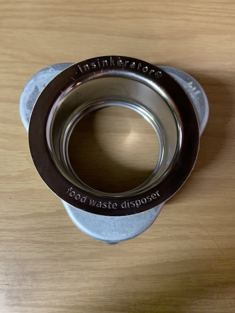 New InSinkErator Garbage Disposal Sink Drain Adapter Locking Flange No Box