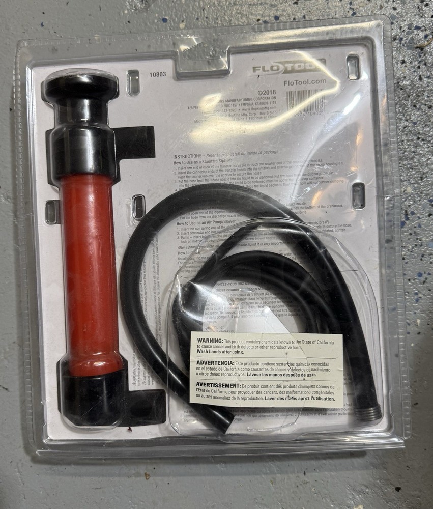 Multi-Use Transfer Pump Flo Tool Siphon