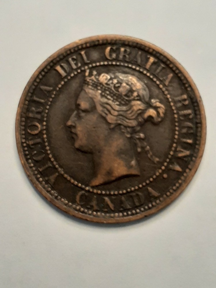 1882 H LARGE CENT CANADA