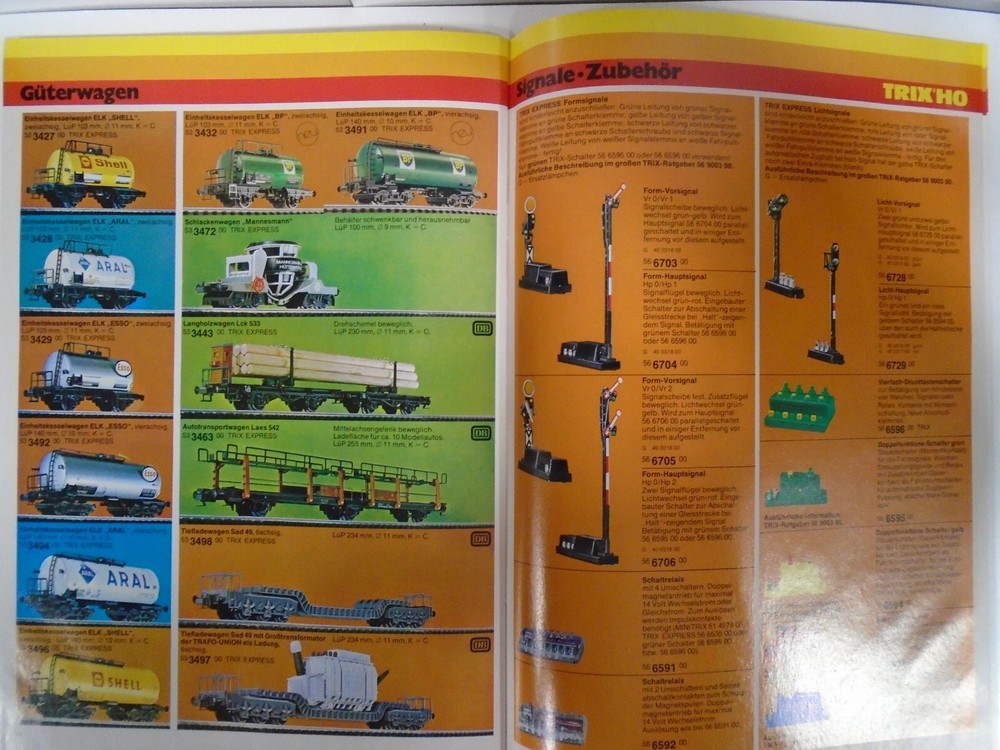 TRIX 1978/79 TRAIN CATALOG