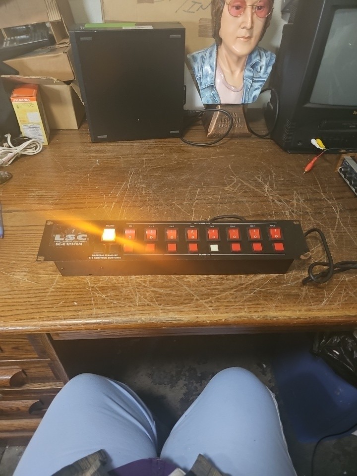 LSC Light Stream Controls SC-8 System Lighting Switch Panel.