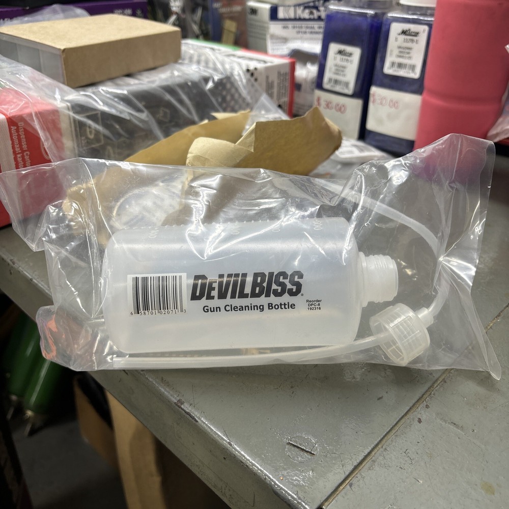 DeVILBISS Gun Cleaning Bottle, #192316