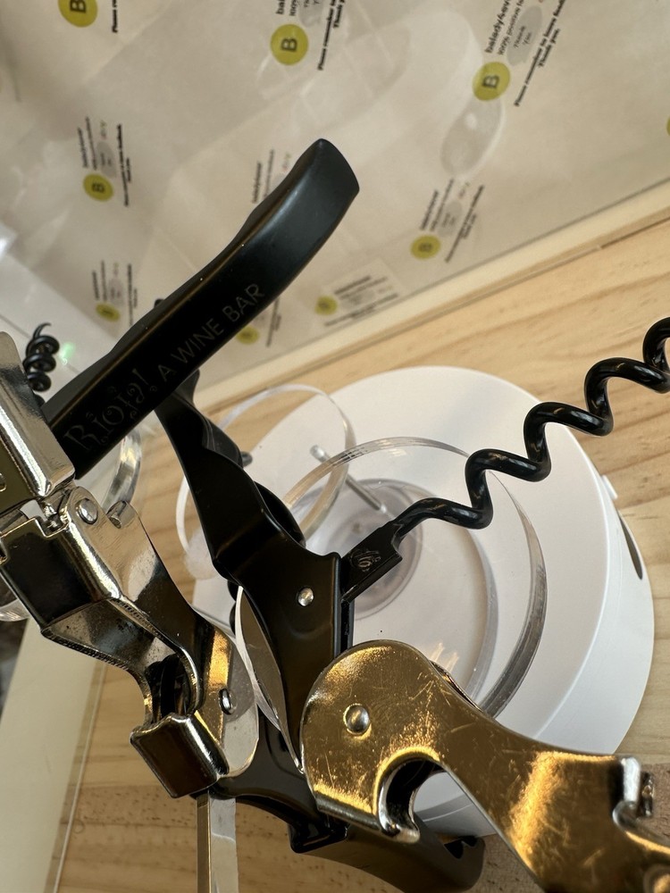 3-Pk Pulltap's Professional Double-hinged Waiter's Corkscrew with Pulltap's Logo