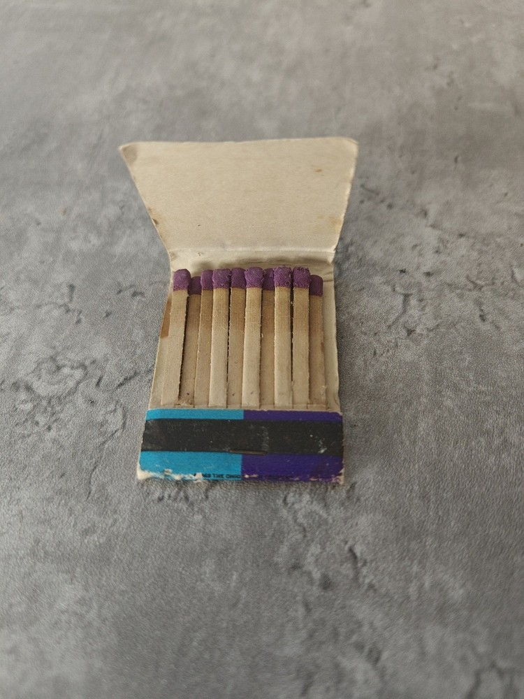 Vintage 1970s Taurus matchbook